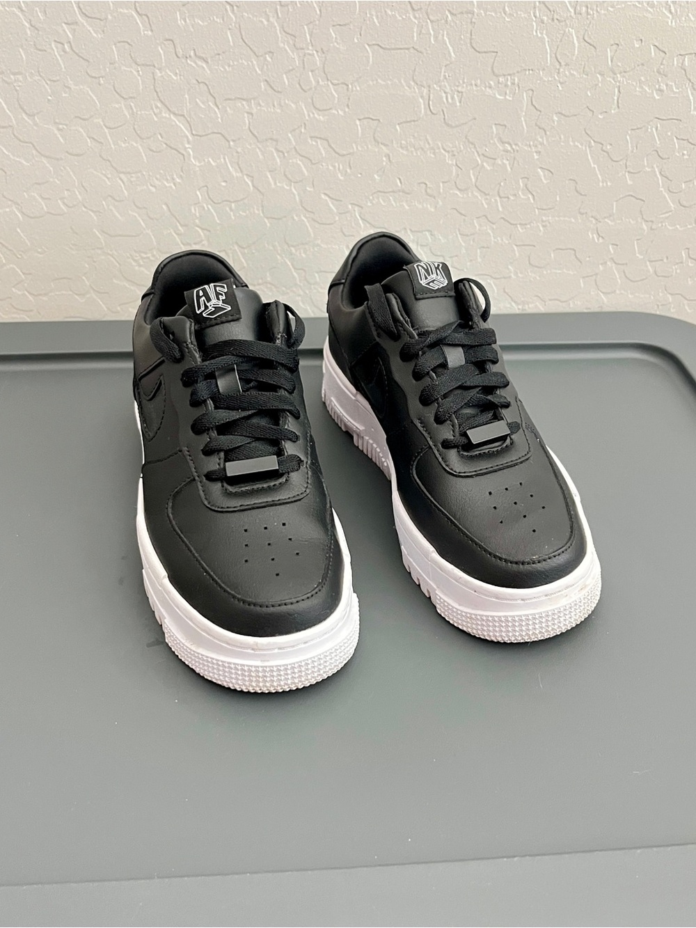 Nike Black and White Low-Top Sneakers